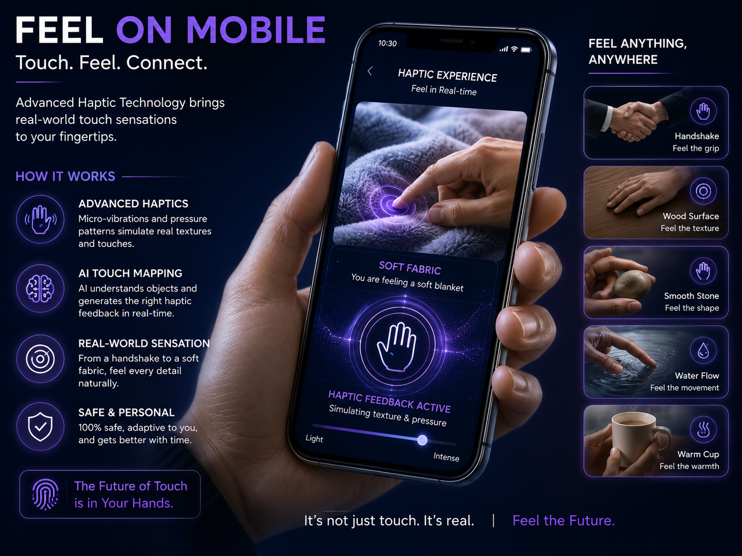 Feel Sense on Mobile Phones